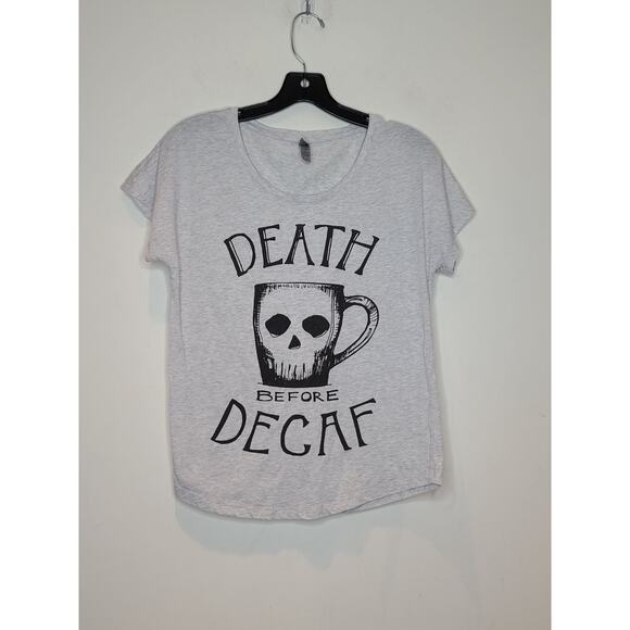 FWP Death before decaf shirt - small - Picture 2 of 5